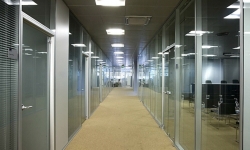 Vách kính cố định